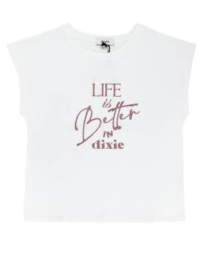 T-SHIRT DIXIE MB31030G BIANCO LANA-mini