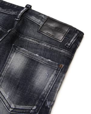 JEANS DSQUARED2 DQ0236 DENIM BLACK-3-mini