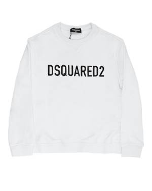 FELPA DSQUARED2 DQ2009 WHITE
