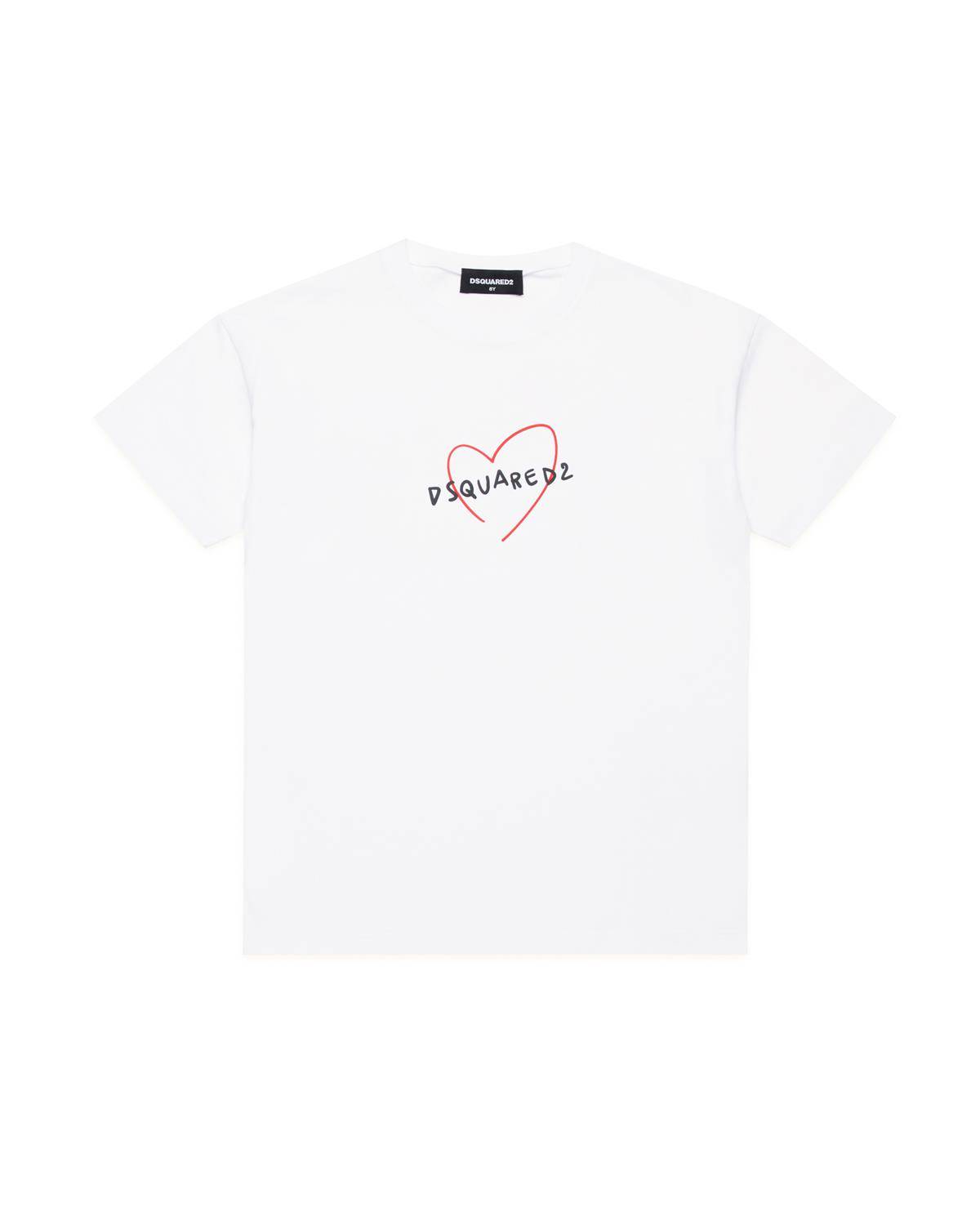 T-SHIRT DSQUARED2 DQ2444 WHITE
