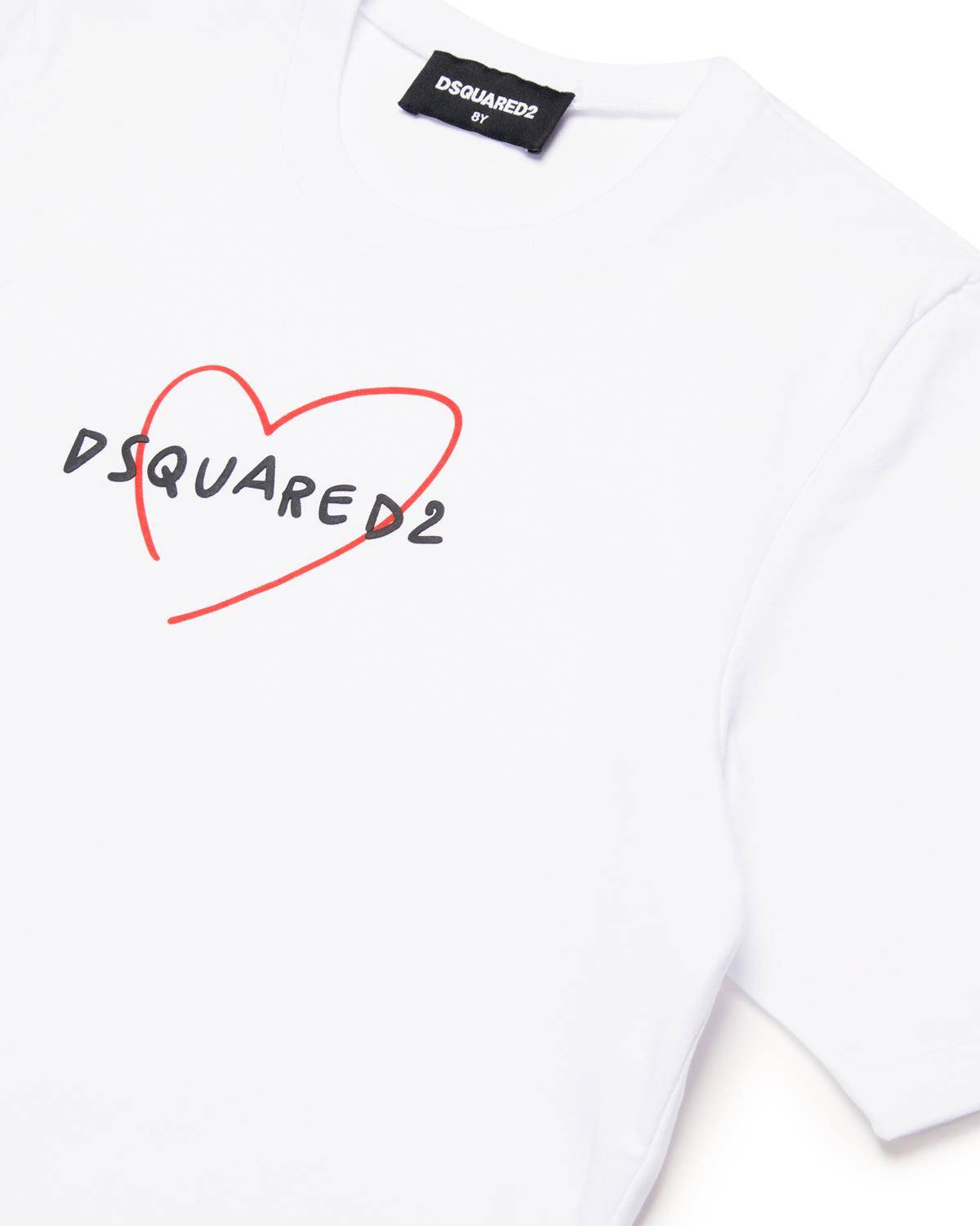 T-SHIRT DSQUARED2 DQ2444 WHITE-2