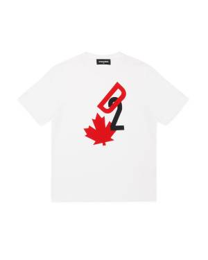 T-SHIRT DSQUARED2 DQ2464 WHITE
