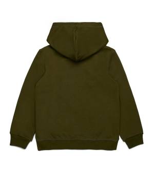 FELPA DSQUARED2 DQ2465 TARMAC GREEN-1-mini