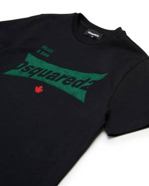T-SHIRT DSQUARED2 DQ2621 BLACK-2-mini