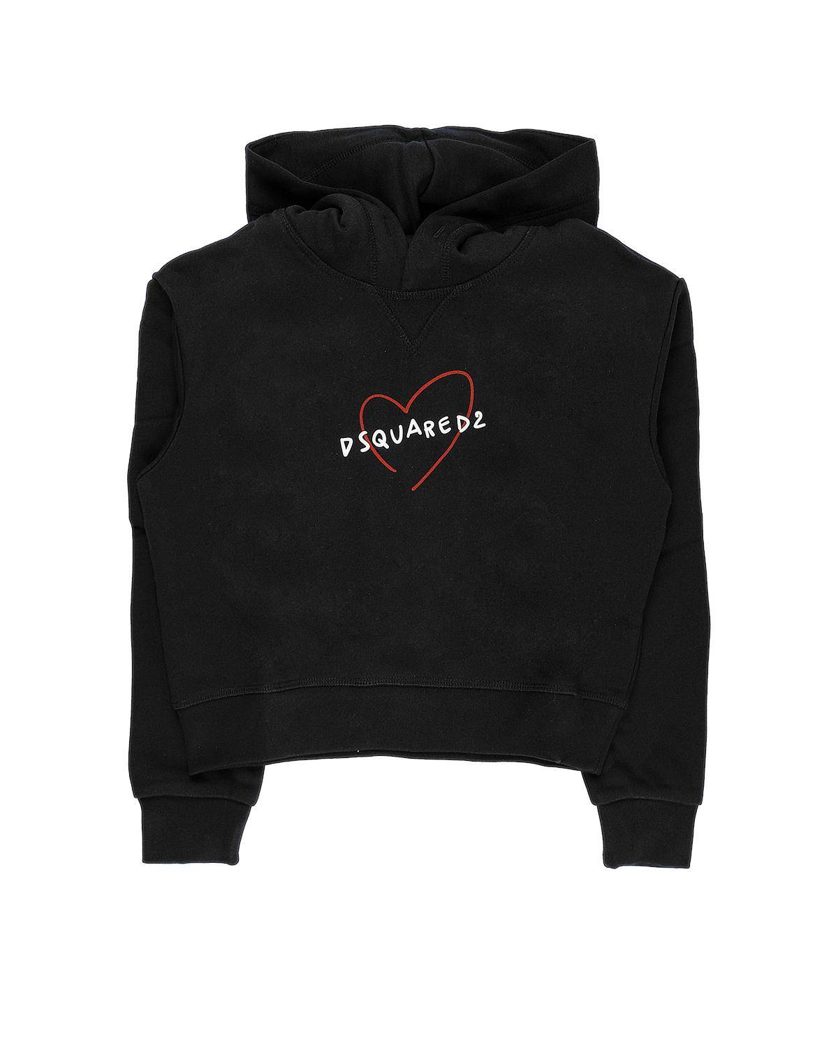 FELPA DSQUARED2 DQ2441 BLACK
