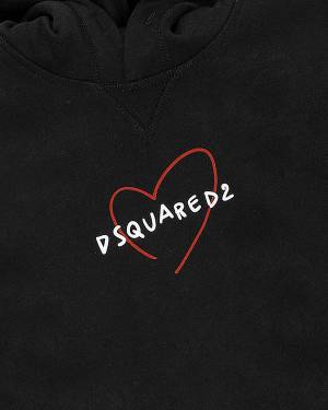 FELPA DSQUARED2 DQ2441 BLACK-2-mini