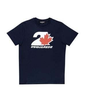 T-SHIRT DSQUARED2 DQ2471 DRESS BLUE