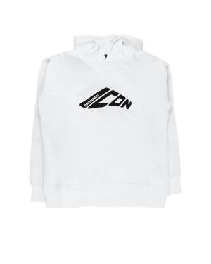 FELPA DSQUARED2 DQ2664 WHITE