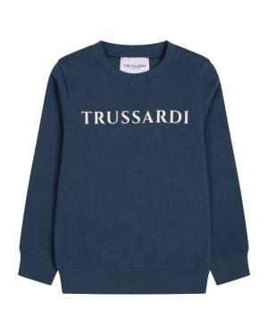 FELPA TRUSSARDI TBA24054FE BLUE NIGHT