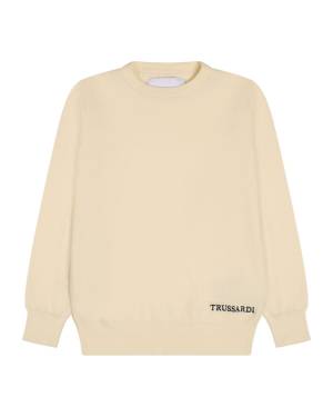 MAGLIA TRUSSARDI TBA24055MA BEIGE LIGHT
