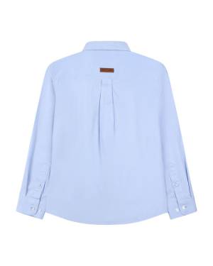 CAMICIA TRUSSARDI TBA24072CA OXFORD-1-mini