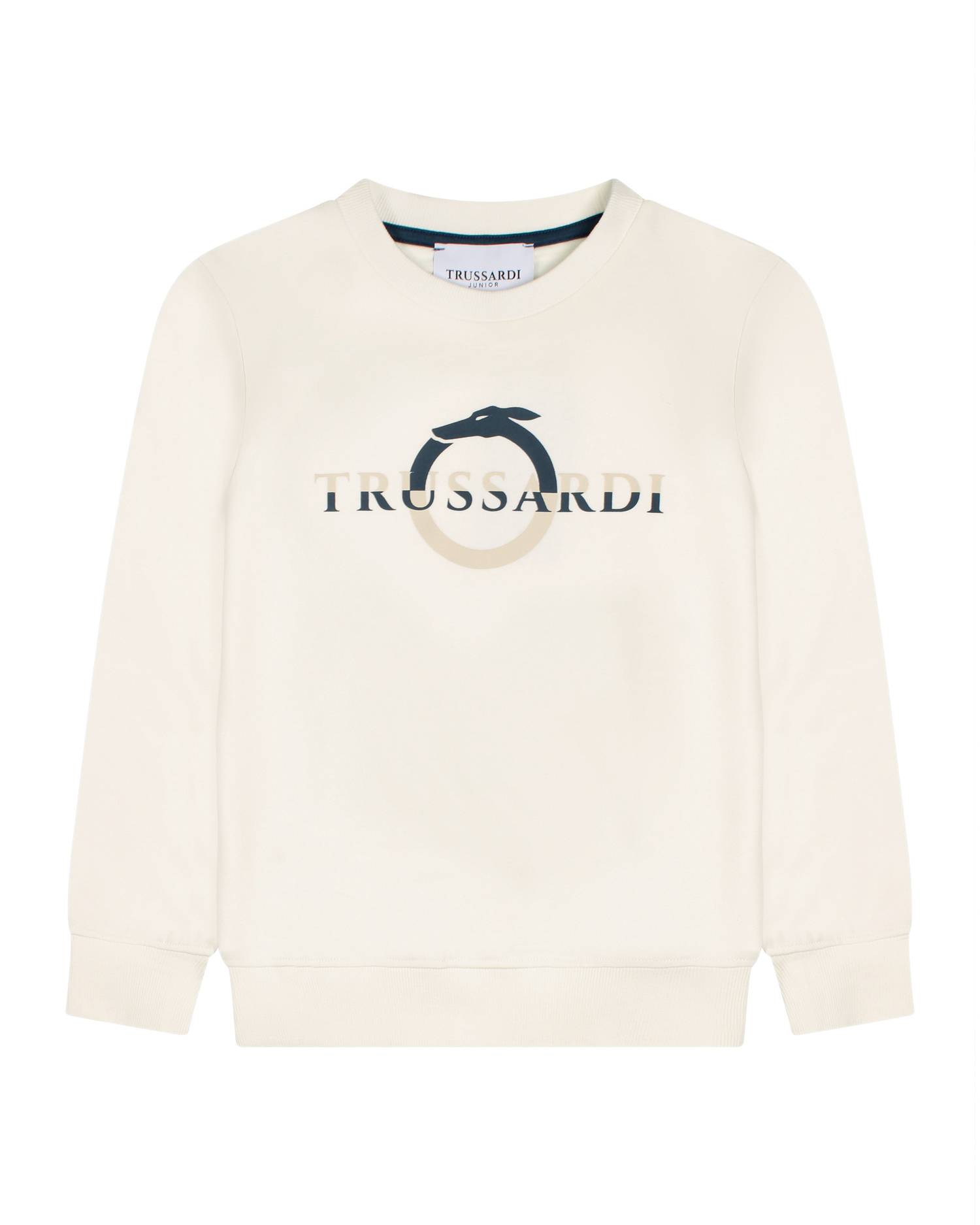 FELPA TRUSSARDI TBA24079FE OFF-WHITE