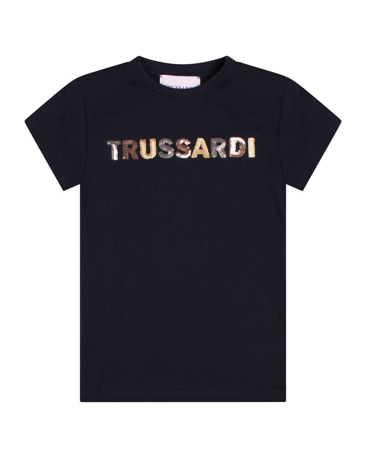 T-SHIRT TRUSSARDI TGA24077TS BLUE NAVY