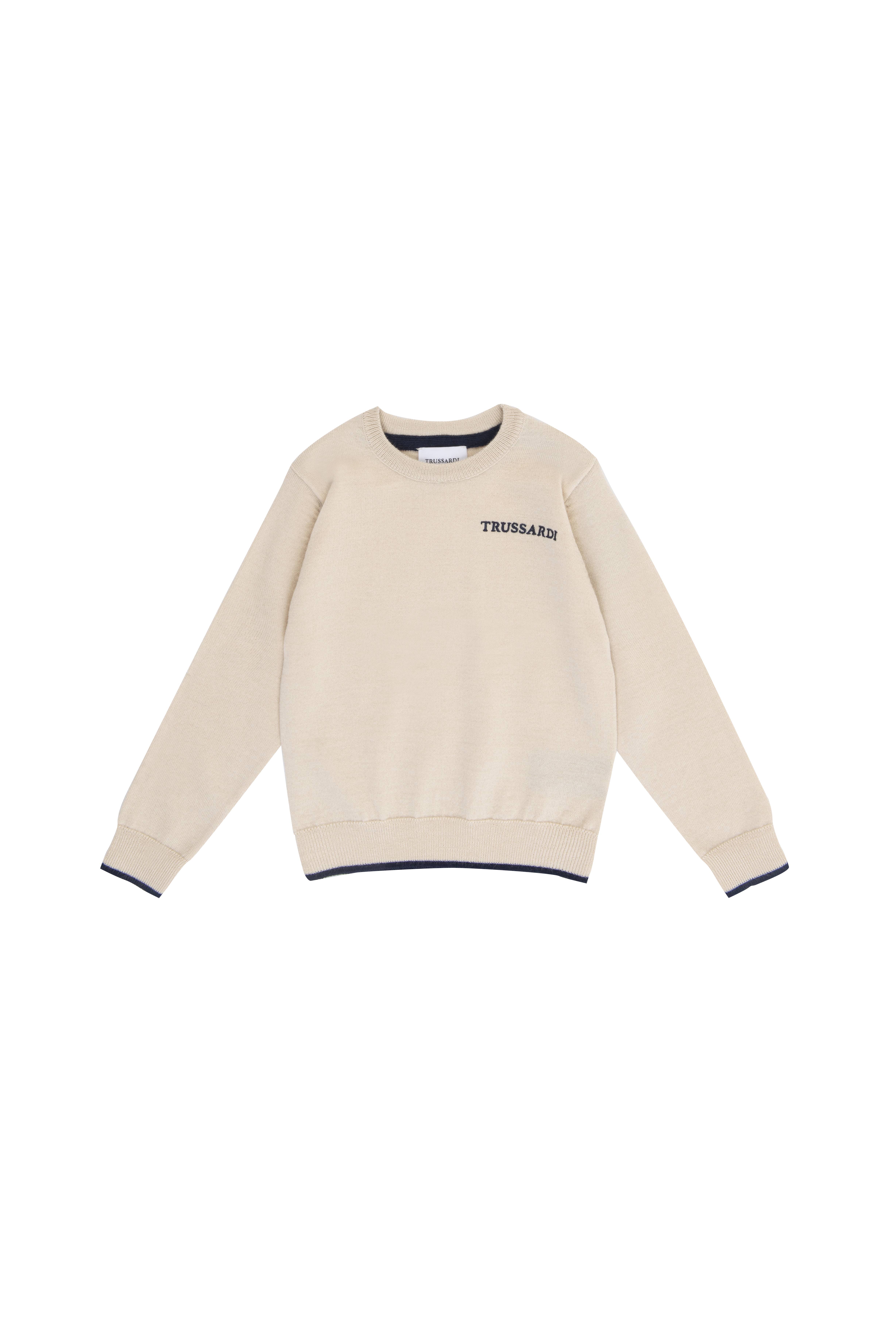 MAGLIA TRUSSARDI TIA24004MA BEIGE LIGHT