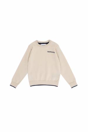 MAGLIA TRUSSARDI TIA24004MA BEIGE LIGHT