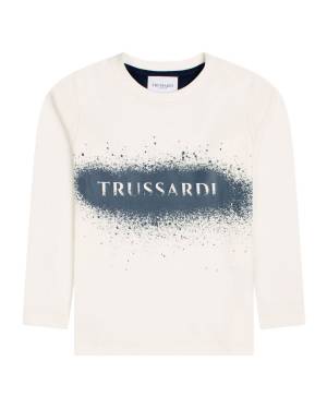 T-SHIRT TRUSSARDI TIA24039TS OFF-WHITE