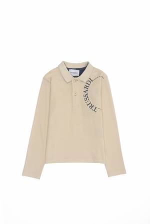 POLO TRUSSARDI TIA24054PO BEIGE LIGHT