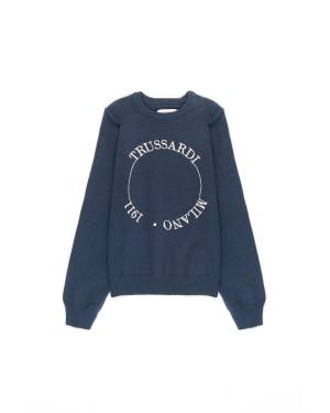 MAGLIA TRUSSARDI TIA24063MA BLUE NIGHT