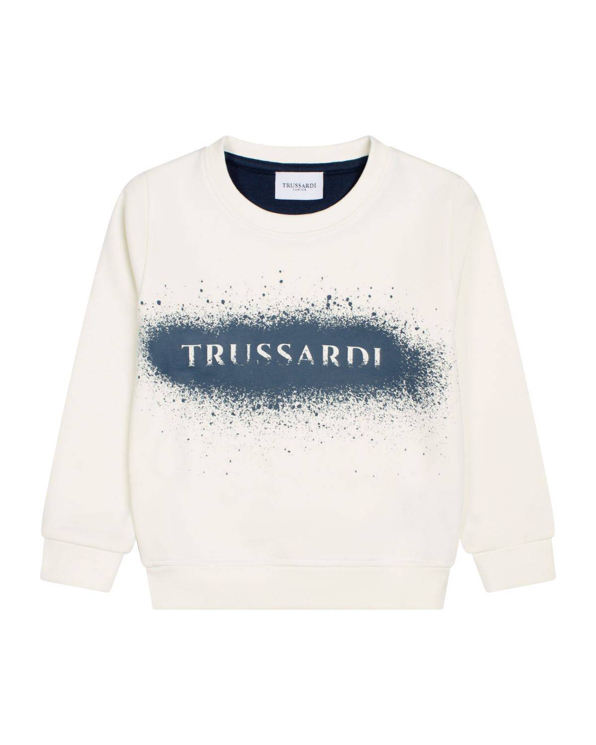 FELPA TRUSSARDI TIA24080FE OFF-WHITE