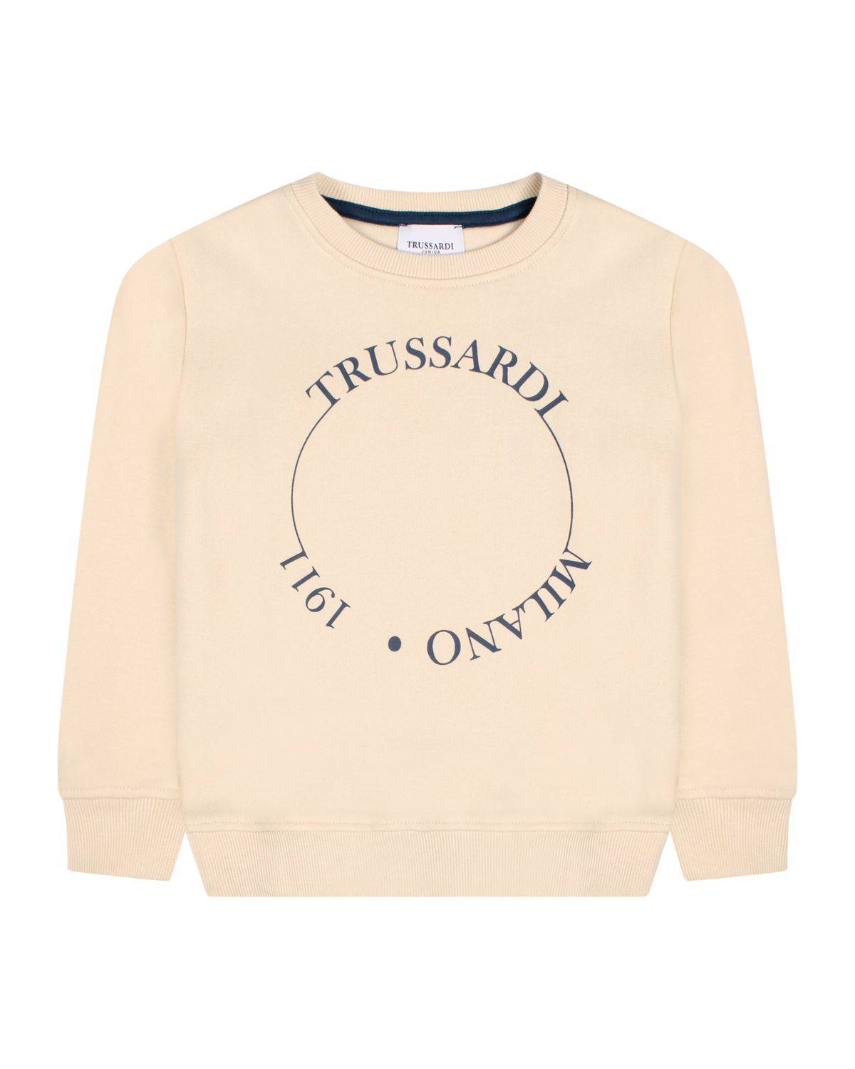 FELPA TRUSSARDI TIA24082FE BEIGE LIGHT-0