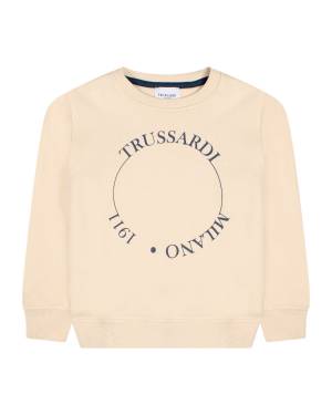 FELPA TRUSSARDI TIA24082FE BEIGE LIGHT