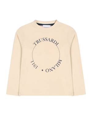 T-SHIRT TRUSSARDI TIA24084TS BEIGE LIGHT