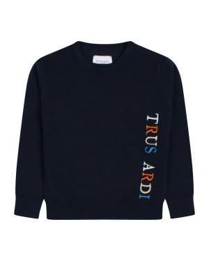 MAGLIA TRUSSARDI TIA24149MA BLUE NAVY