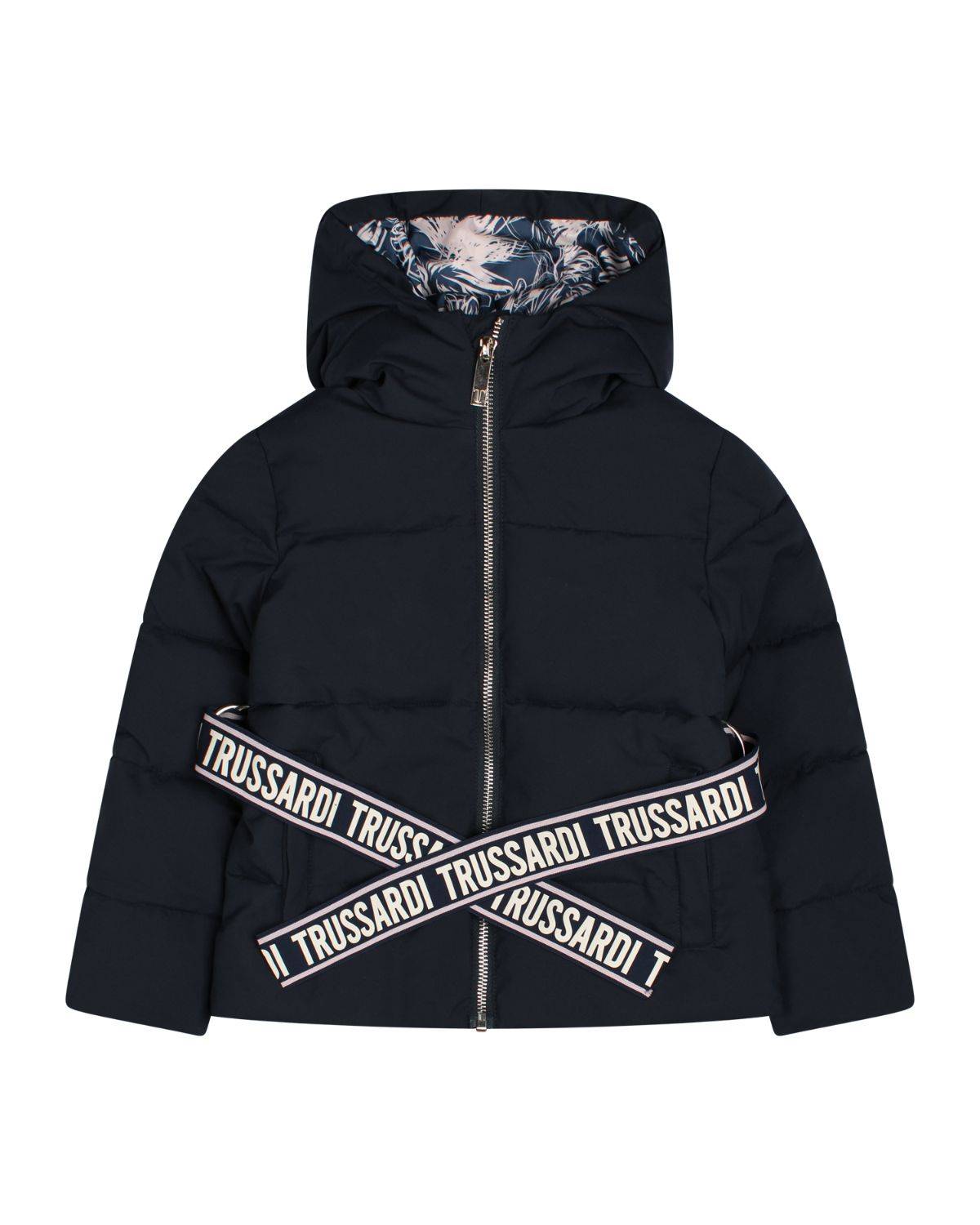 GIUBBOTTO TRUSSARDI TIA24152PI BLUE NAVY