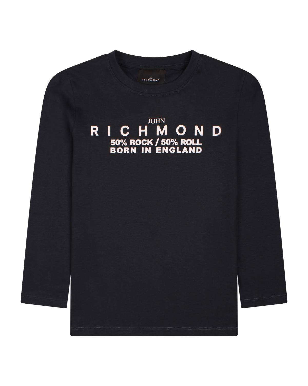 T-SHIRT JOHN RICHMOND RBA24043TS BLACK-0