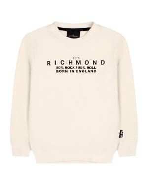FELPA JOHN RICHMOND RBA24047FE OFFWHITE