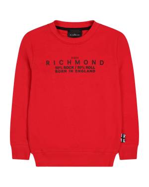 FELPA JOHN RICHMOND RBA24047FE RED