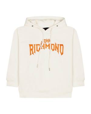 FELPA JOHN RICHMOND RBA24057FE OFFWHITE