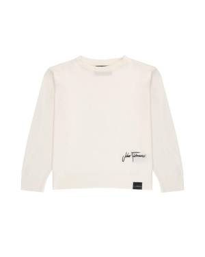 MAGLIA JOHN RICHMOND RBA24066MA OFFWHITE-mini