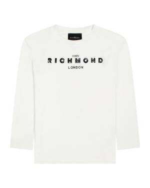 T-SHIRT JOHN RICHMOND RGA24058TS OFFWHITE