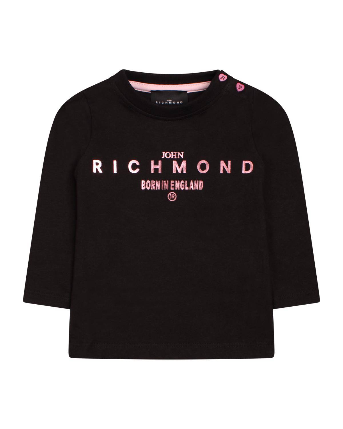 T-SHIRT JOHN RICHMOND RIA24006TS BLACK-0