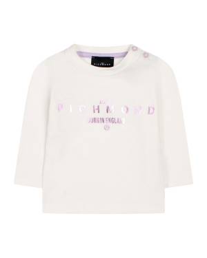 T-SHIRT JOHN RICHMOND RIA24006TS OFF-WHITE