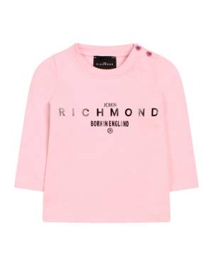 T-SHIRT JOHN RICHMOND RIA24006TS PINK LIGHT
