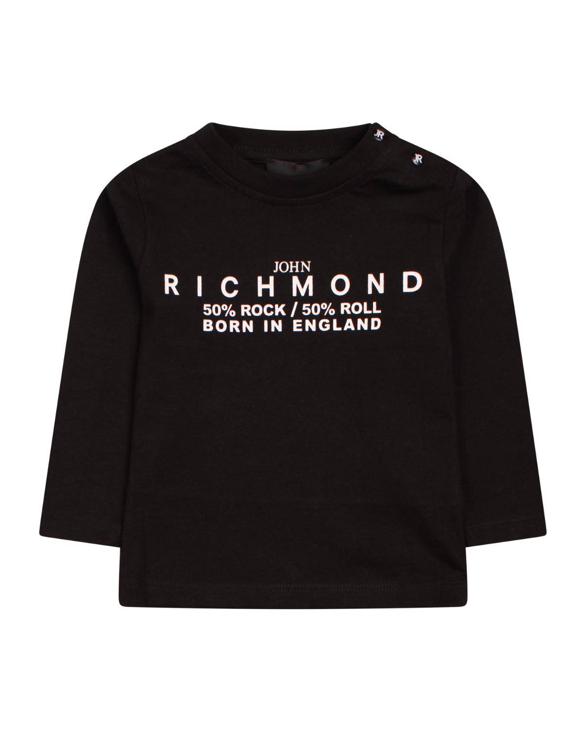 T-SHIRT JOHN RICHMOND RIA24034TS BLACK