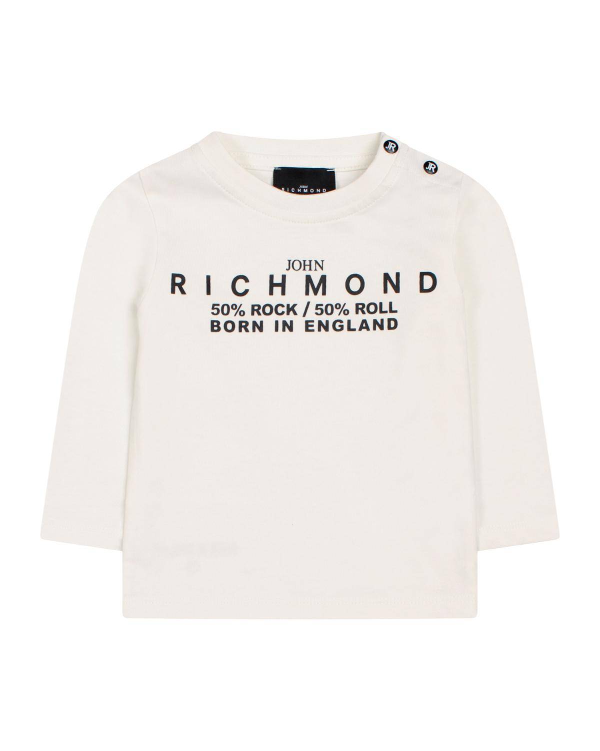 T-SHIRT JOHN RICHMOND RIA24034TS OFF-WHITE