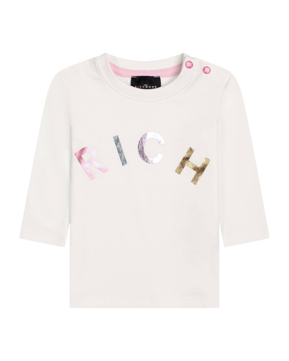 T-SHIRT JOHN RICHMOND RIA24054TS OFF-WHITE-0
