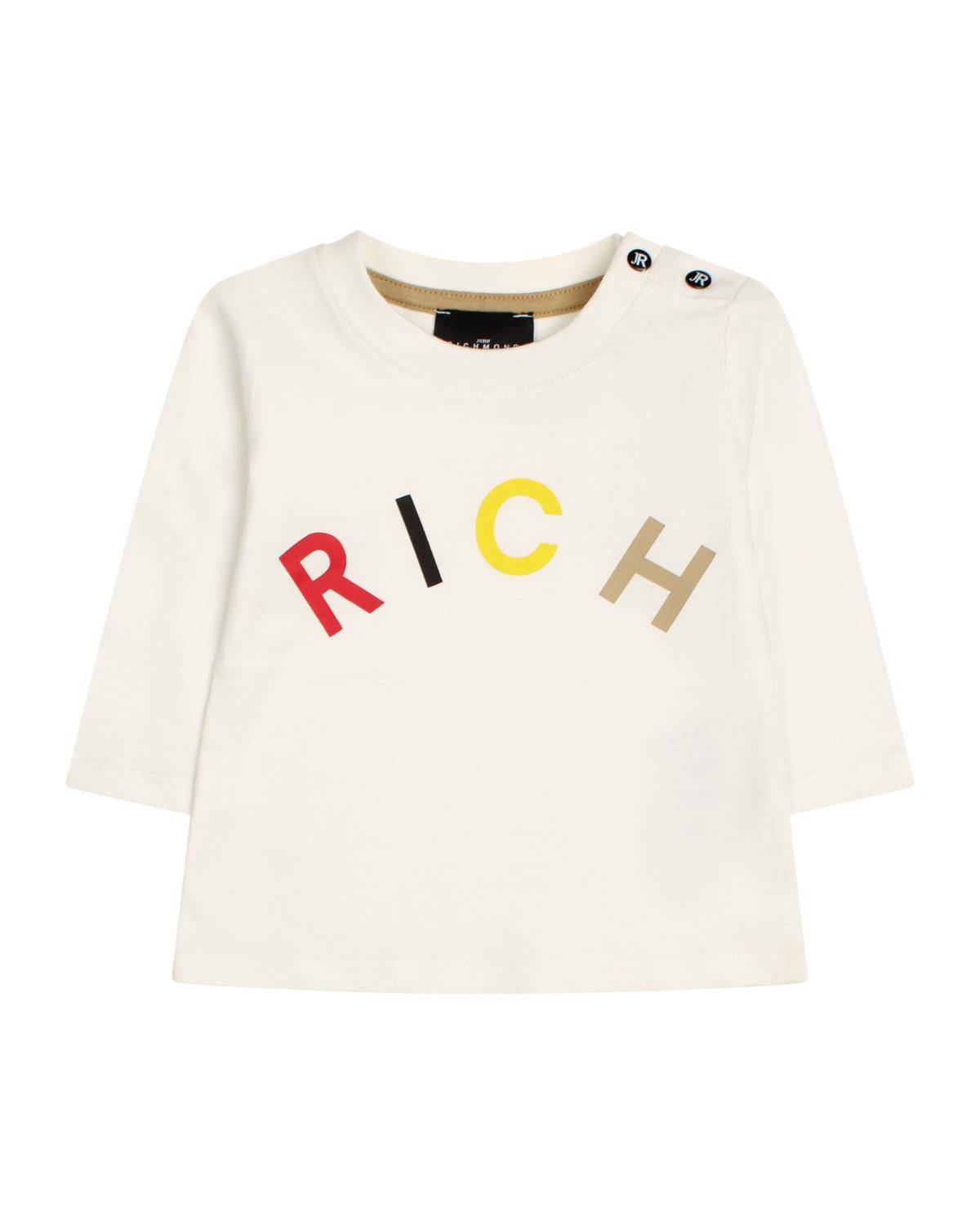 T-SHIRT JOHN RICHMOND RIA24066TS OFF-WHITE-0