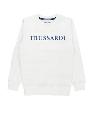FELPA TRUSSARDI TBA24054FE OFF-WHITE