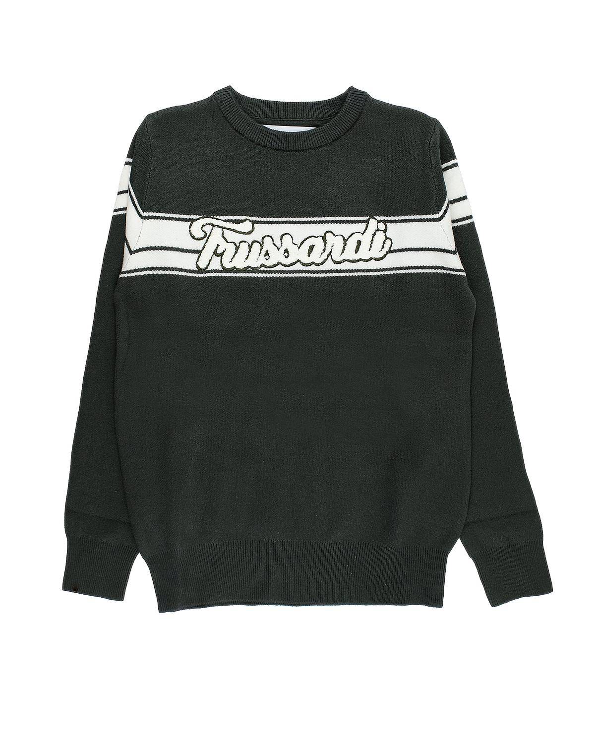 MAGLIA TRUSSARDI TBA24060MA GREEN MILITARY-0