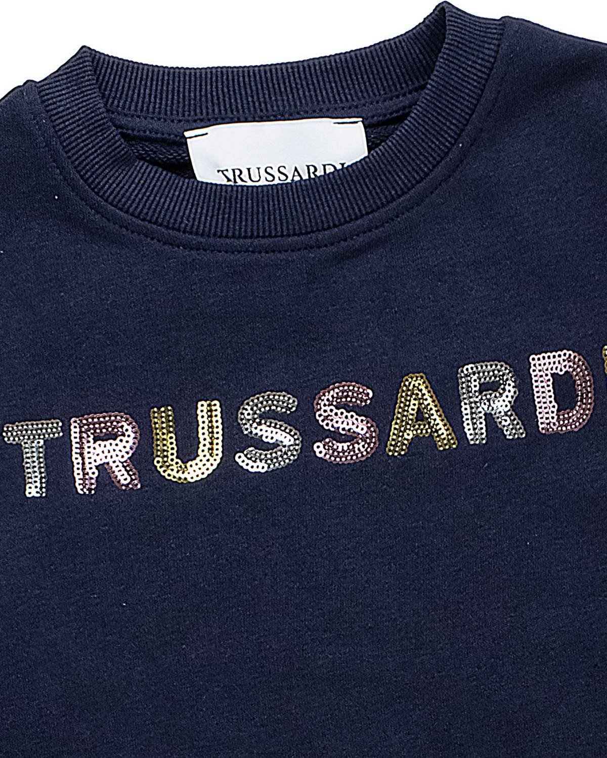 FELPA TRUSSARDI TGA24078FE BLUE NAVY-2