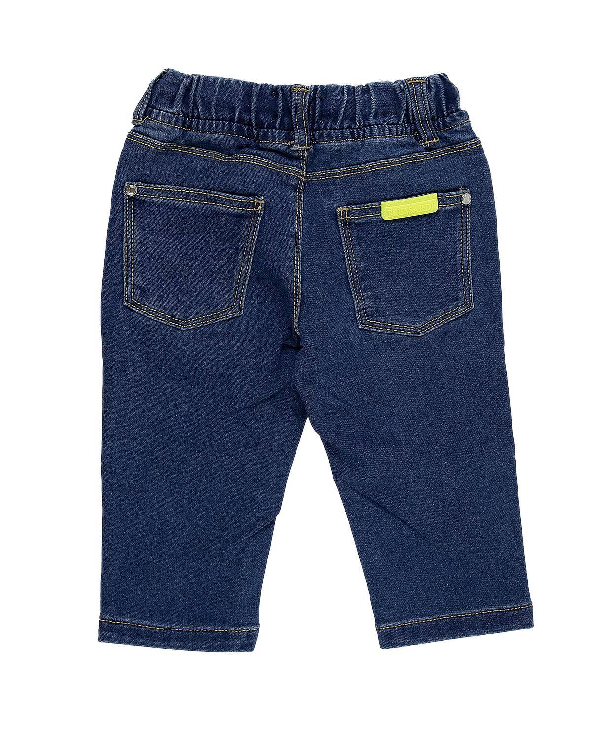 PANTALONE TRUSSARDI TIA24028PA DENIM BLUE MEDIUM-1