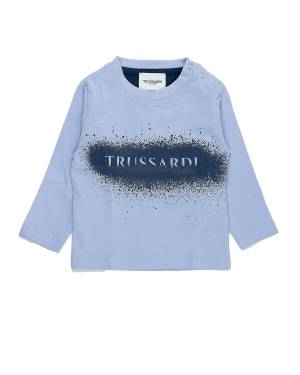 T-SHIRT TRUSSARDI TIA24039TS BLUE LIGHT