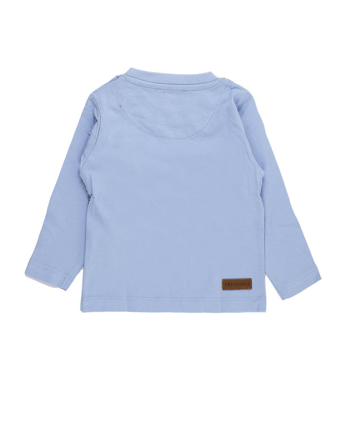 T-SHIRT TRUSSARDI TIA24039TS BLUE LIGHT-1