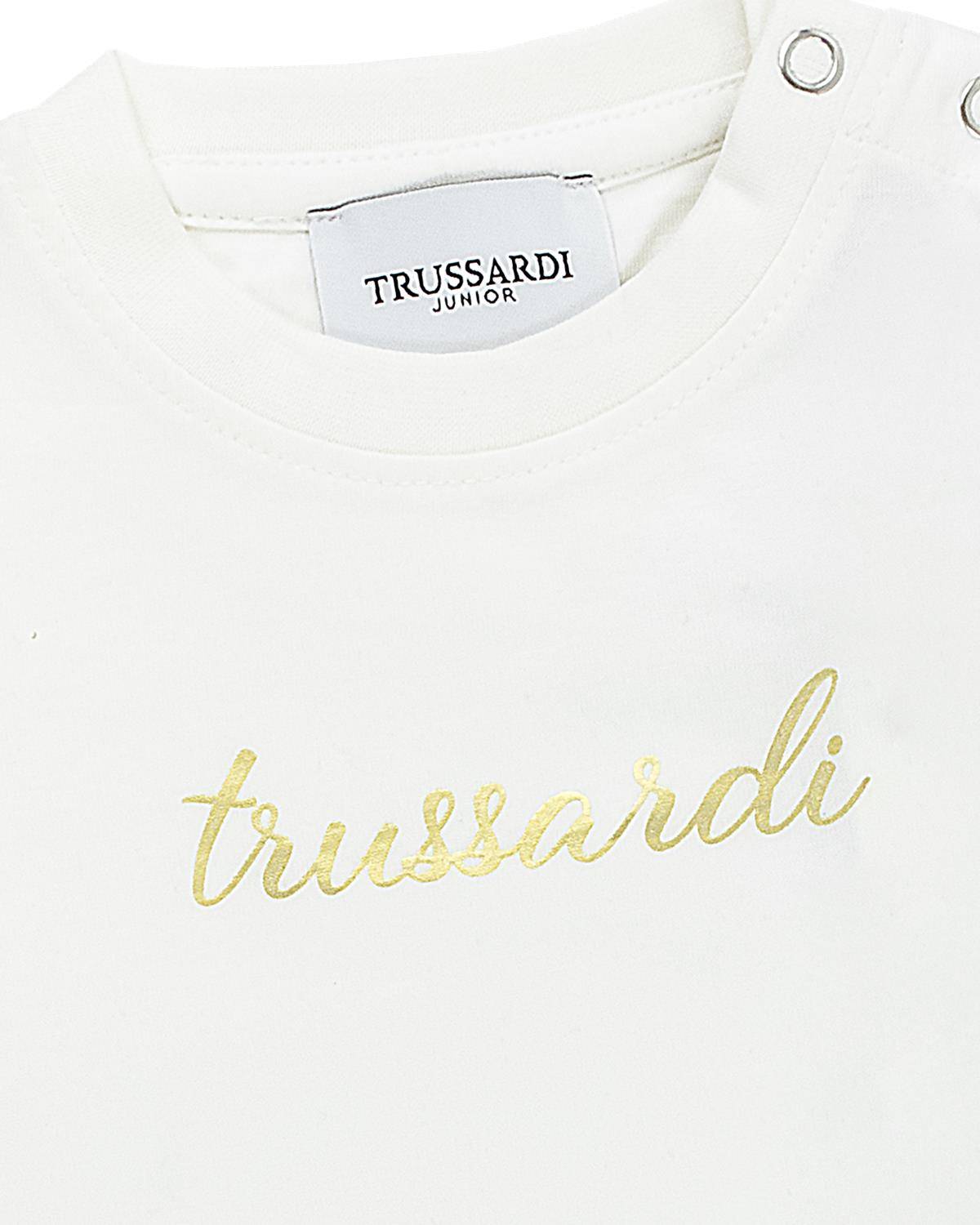 T-SHIRT TRUSSARDI TIA24053TS OFF-WHITE-2