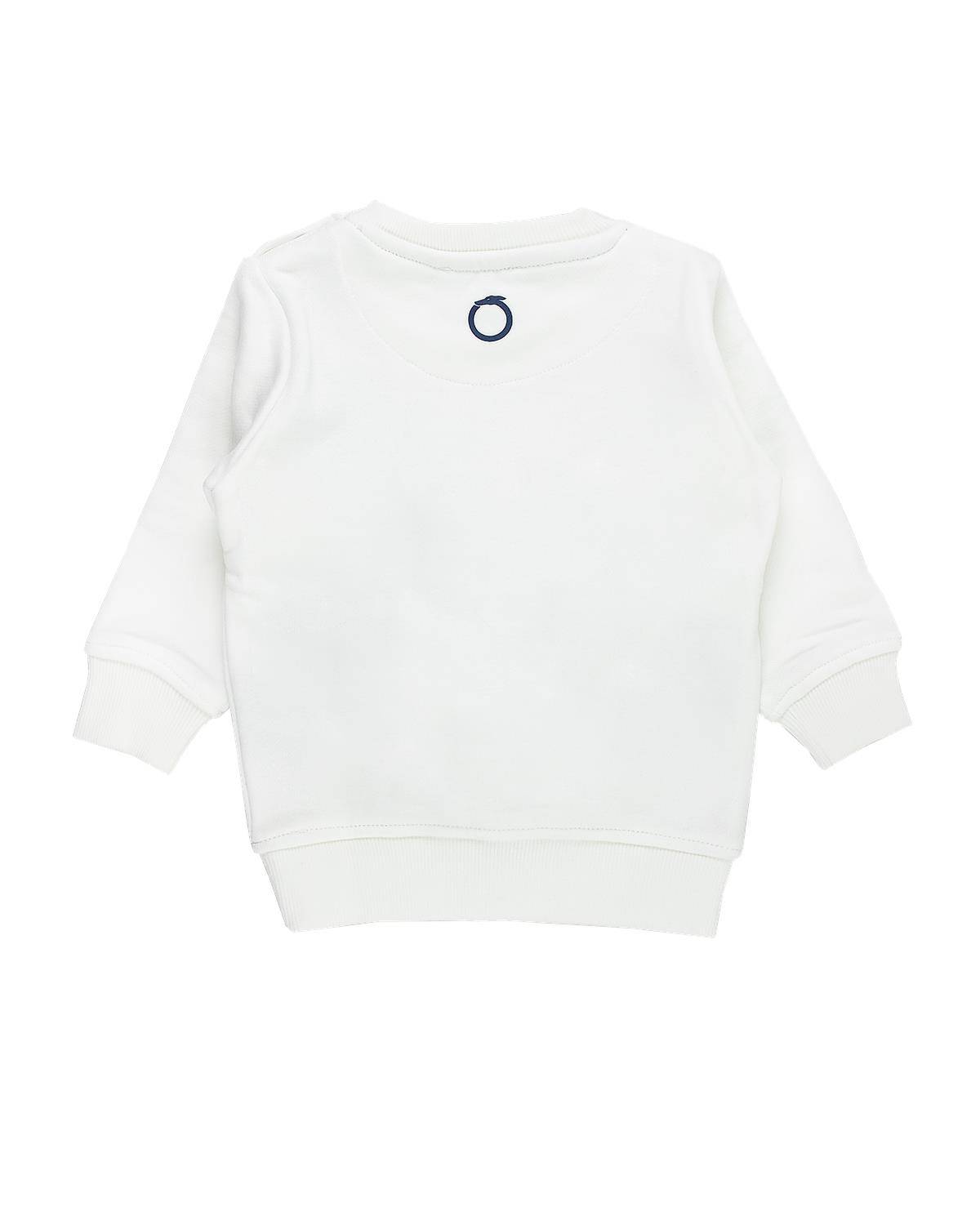 FELPA TRUSSARDI TIA24086FE OFF-WHITE-1