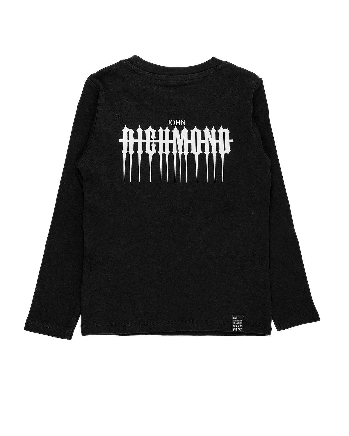 T-SHIRT JOHN RICHMOND RBA24023TS BLACK-1